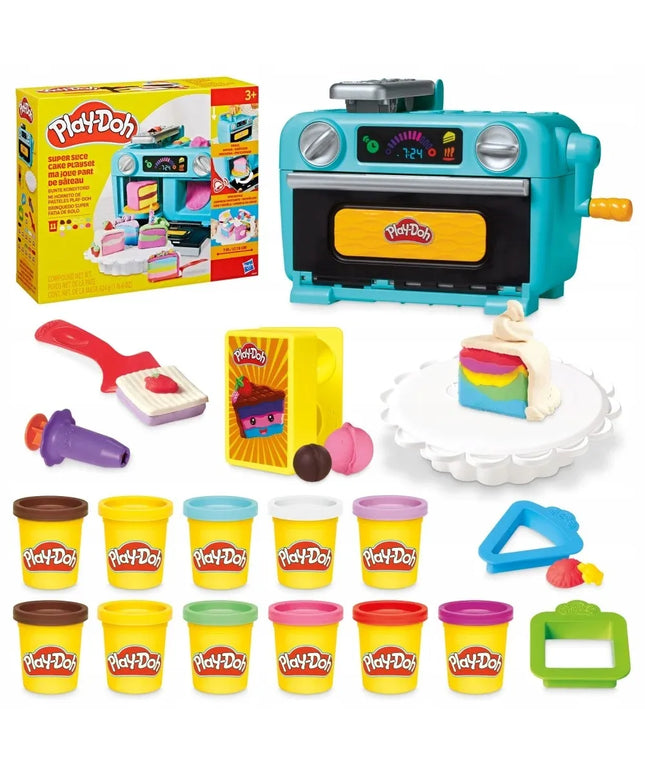 PLAY-DOH modelino rinkinys tortams kepti su virtuvės priedais G0497