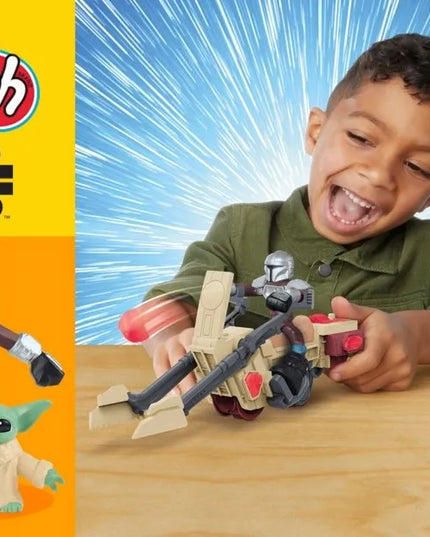 PLAY-DOH modelino rinkinys „STAR WARS: The Mandalorian“ su priedais G1582