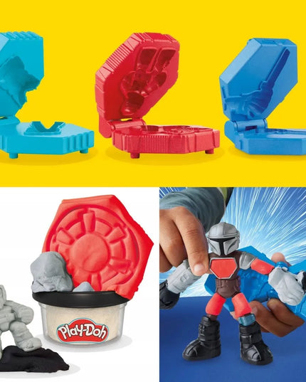 PLAY-DOH modelino rinkinys „STAR WARS: The Mandalorian“ su priedais G1582