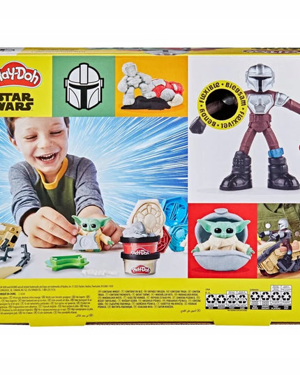 PLAY-DOH modelino rinkinys „STAR WARS: The Mandalorian“ su priedais G1582