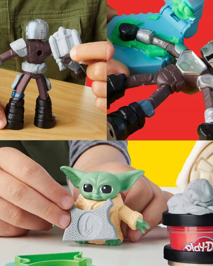 PLAY-DOH modelino rinkinys „STAR WARS: The Mandalorian“ su priedais G1582