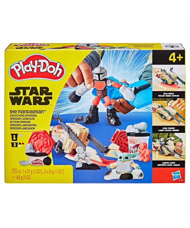 PLAY-DOH modelino rinkinys „STAR WARS: The Mandalorian“ su priedais G1582