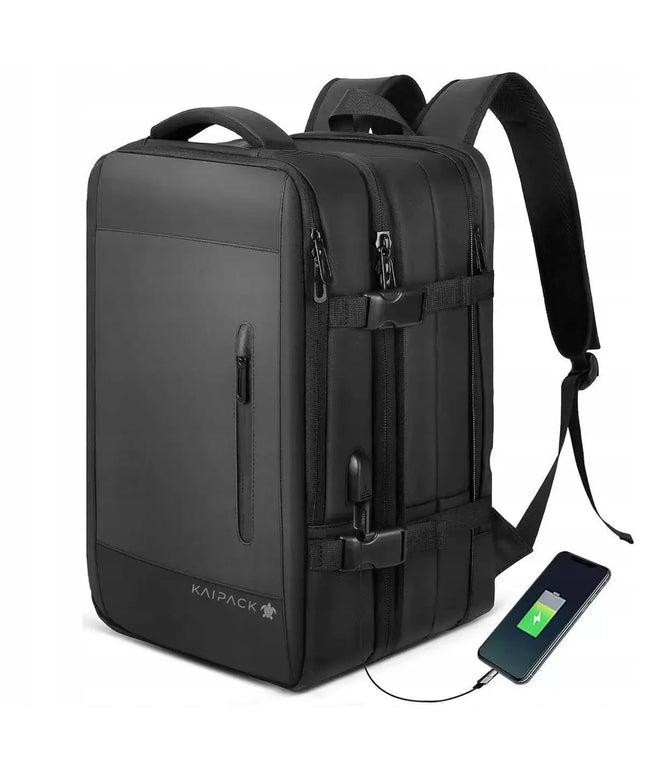 KELIONINĖ KUprinė KABININĖ 40x30x20 USB-C RANKINIS BAGAŽAS LĖKTUVUI RYANAIR