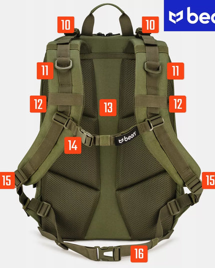 Karinė taktinė kuprinė Beon MX364 survival unisex
