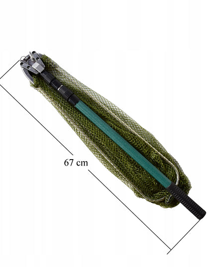 Teleskopinis tinklelis 3 sekcijų žvejybai