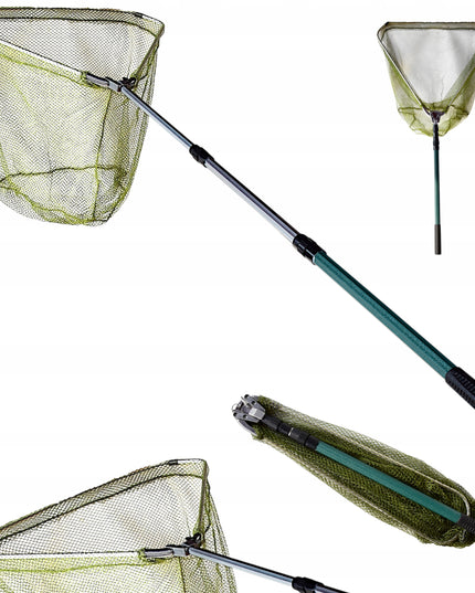 Teleskopinis tinklelis 3 sekcijų žvejybai