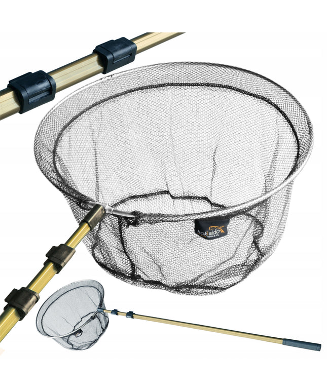 Teleskopinis tinklas, bendras ilgis 330cm, krepšio skersmuo 50cm HOKKAIDO