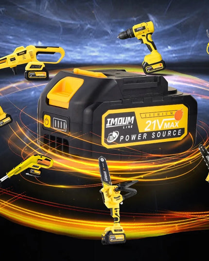 Akumuliatorinė žoliapjovė 20V 4.0Ah su ratukais IMOUM