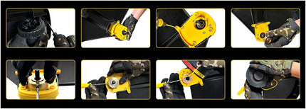 Akumuliatorinė žoliapjovė 20V 4.0Ah su ratukais IMOUM