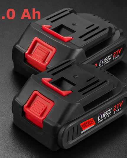 Akumuliatorinė žoliapjovė NATECH 1000W bešepetėlinė su 2 baterijomis