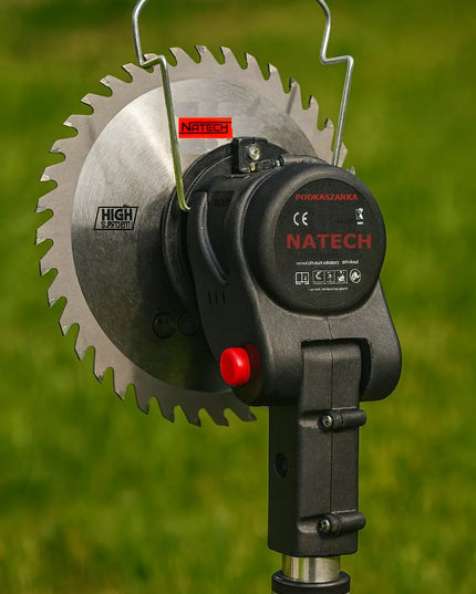Akumuliatorinė žoliapjovė NATECH 1000W bešepetėlinė su 2 baterijomis