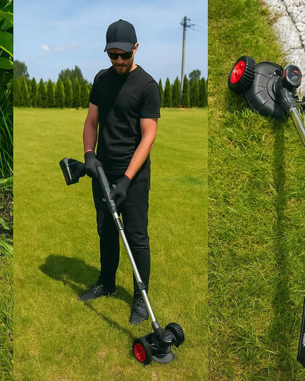 Akumuliatorinė žoliapjovė NATECH 1000W bešepetėlinė su 2 baterijomis