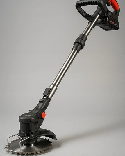 Akumuliatorinė žoliapjovė NATECH 1000W bešepetėlinė su 2 baterijomis