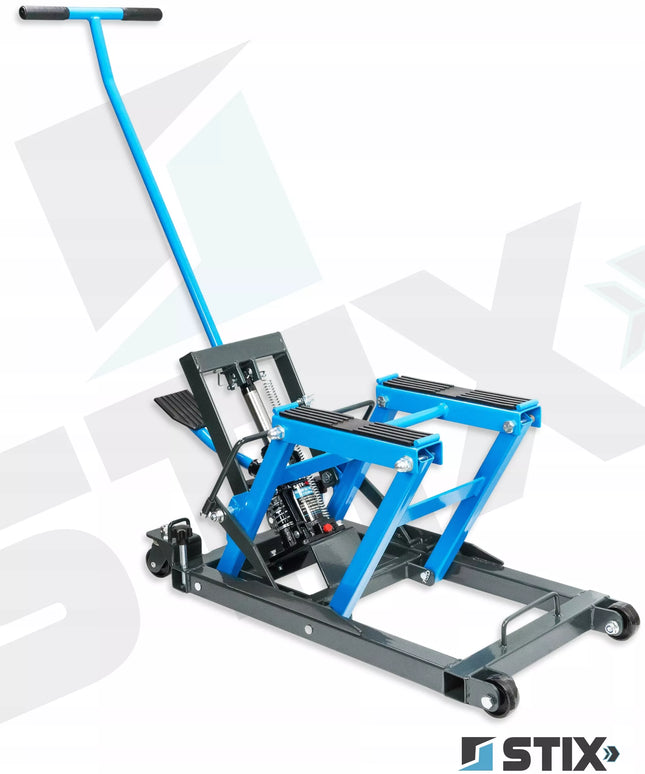 Hidraulinis motociklo ir keturračio keltuvas, stovas 680 kg STIX