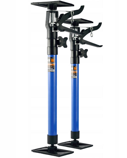 Teleskopinė montavimo atraminė atrama 50-115 cm 2 vnt. 30 kg BLACK