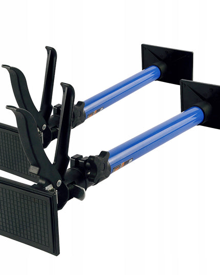 Teleskopinė montavimo atraminė atrama 50-115 cm 2 vnt. 30 kg BLACK