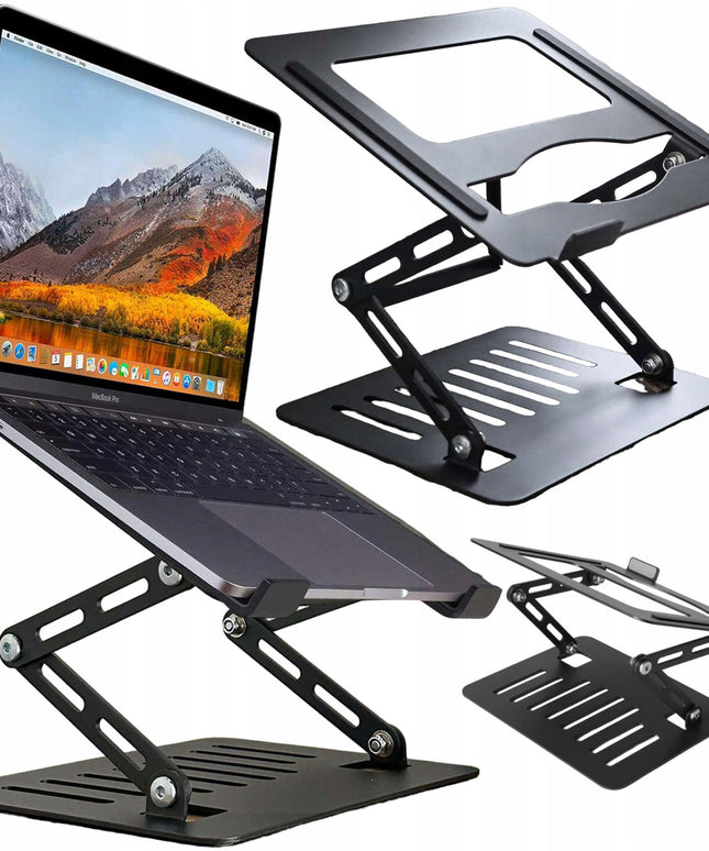 Stovas nešiojamam kompiuteriui / Ergonominis staliukas nešiojamam kompiuteriui pagal darbu saugos reikalavimus Alogy