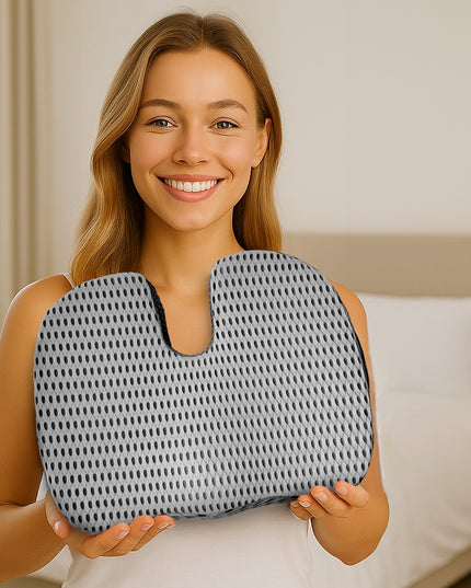 Ortopedinė sėdimoji juosmens pagalvėlė automobiliui, kėdei, foteliui