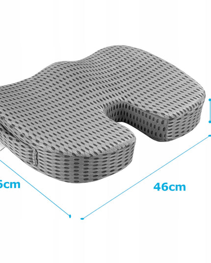 Ortopedinė sėdimoji juosmens pagalvėlė automobiliui, kėdei, foteliui