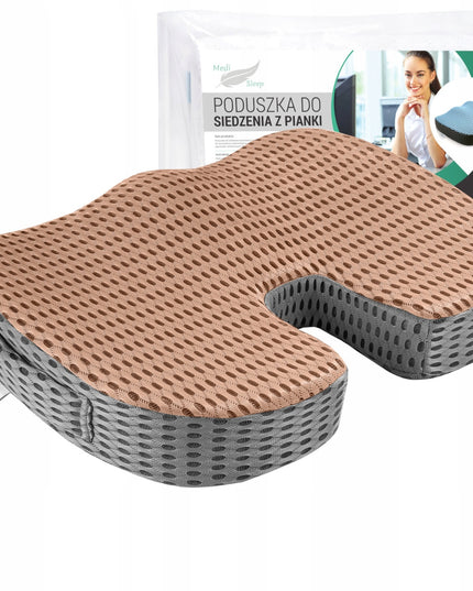 Ortopedinė sėdimoji juosmens pagalvėlė automobiliui, kėdei, foteliui