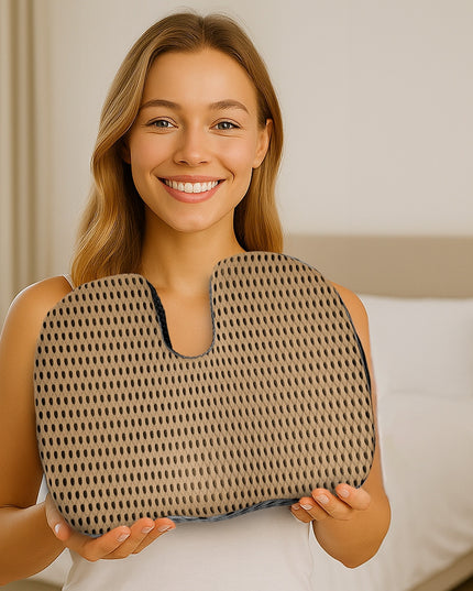 Ortopedinė sėdimoji juosmens pagalvėlė automobiliui, kėdei, foteliui