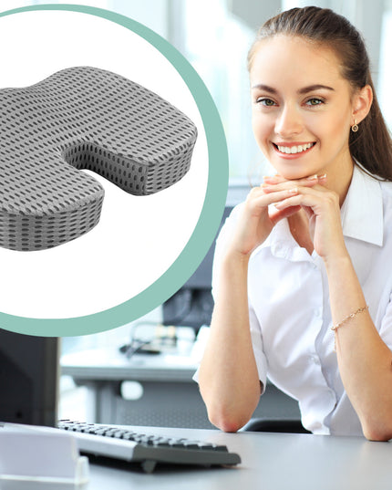 Ortopedinė sėdimoji juosmens pagalvėlė automobiliui, kėdei, foteliui