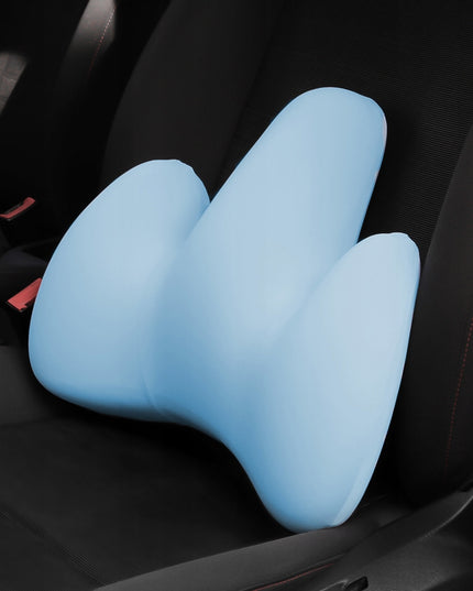 Mėlyna juosmens pagalvėlė automobiliui, foteliui, sofai, unikali Medi Sleep