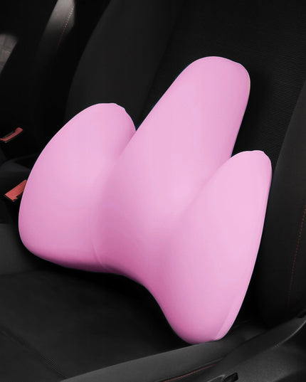 Rožinė juosmens atramos pagalvėlė automobiliui, foteliui, sofai, unikali MEDI SLEEP