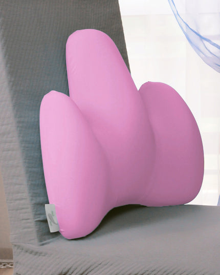 Rožinė juosmens atramos pagalvėlė automobiliui, foteliui, sofai, unikali MEDI SLEEP