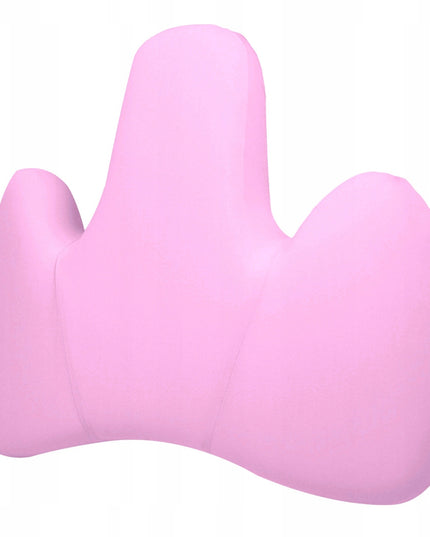 Rožinė juosmens atramos pagalvėlė automobiliui, foteliui, sofai, unikali MEDI SLEEP