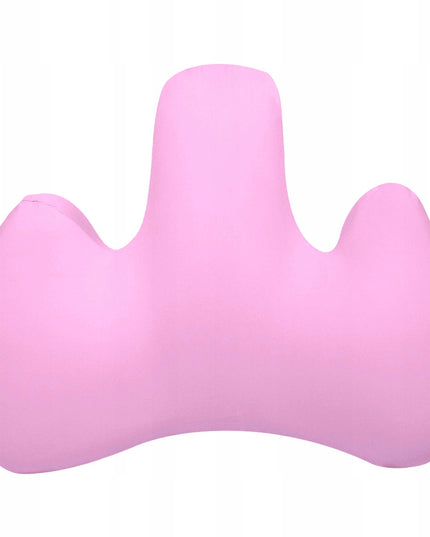 Rožinė juosmens atramos pagalvėlė automobiliui, foteliui, sofai, unikali MEDI SLEEP