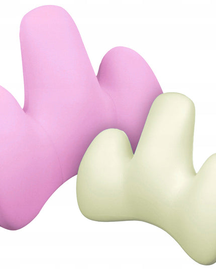 Rožinė juosmens atramos pagalvėlė automobiliui, foteliui, sofai, unikali MEDI SLEEP