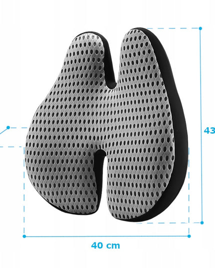 Ortopediška juosmens pagalvėlė automobiliui, biurui ant sėdynės, kėdės