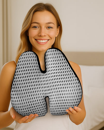 Ortopediška juosmens pagalvėlė automobiliui, biurui ant sėdynės, kėdės