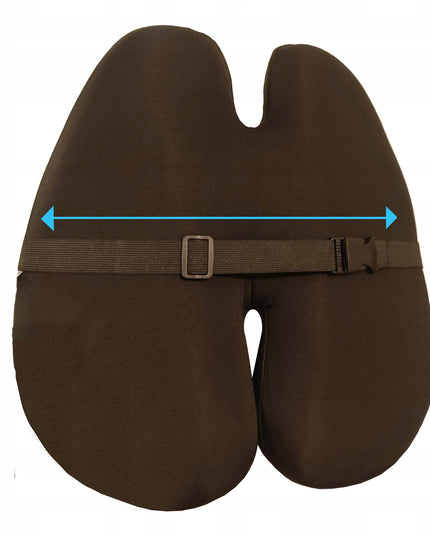 Ortopediška juosmens pagalvėlė automobiliui, biurui ant sėdynės, kėdės