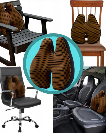 Ortopedinė juosmeninė pagalvė automobiliui, biurui, kėdei Medi Sleep