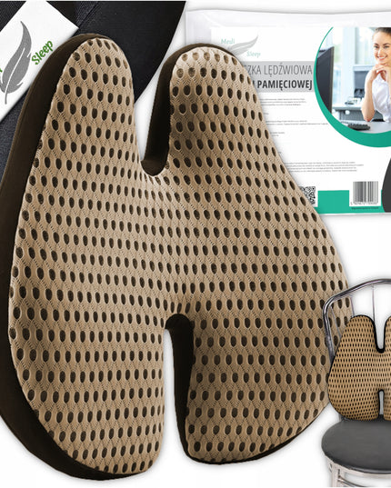 Ortopedinė juosmeninė pagalvė automobiliui, biurui, kėdei Medi Sleep