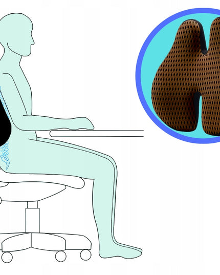 Ortopedinė juosmeninė pagalvė automobiliui, biurui, kėdei Medi Sleep