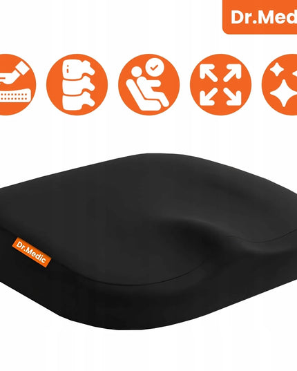 Ortopedinė sėdynės pagalvėlė automobiliui ir biuro kėdei Dr.Medic ComfySeat™