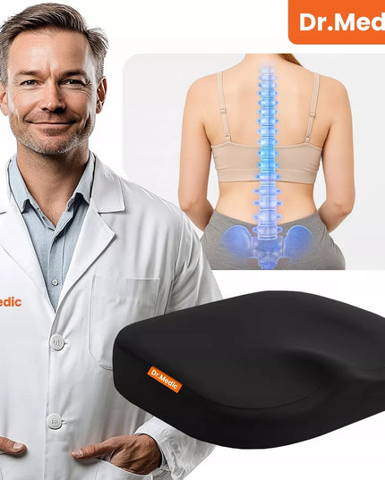 Ortopedinė sėdynės pagalvėlė automobiliui ir biuro kėdei Dr.Medic ComfySeat™