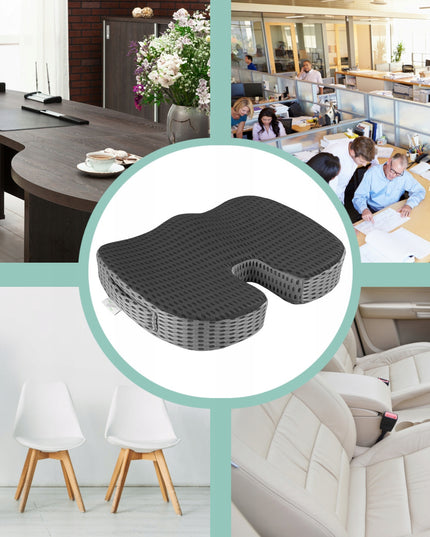 Ortopedinė juosmens pagalvėlė automobiliui, ant kėdės, fotelio