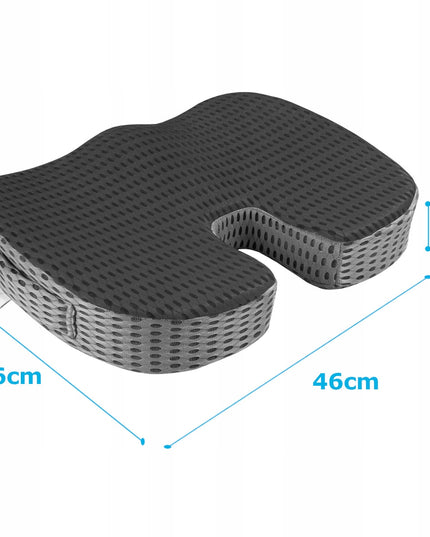 Ortopedinė juosmens pagalvėlė automobiliui, ant kėdės, fotelio