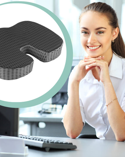 Ortopedinė juosmens pagalvėlė automobiliui, ant kėdės, fotelio