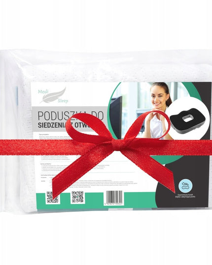 Ortopedinė pagalvėlė automobiliui, kėdei, sėdėjimui su „memory“ putomis