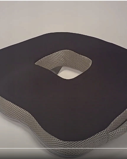 Ortopedinė pagalvėlė automobiliui, kėdei, sėdėjimui su „memory“ putomis