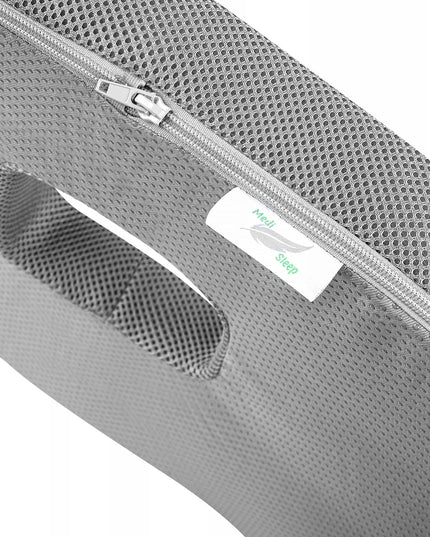 Ortopedinė pagalvėlė automobiliui, kėdei, sėdėjimui su „memory“ putomis