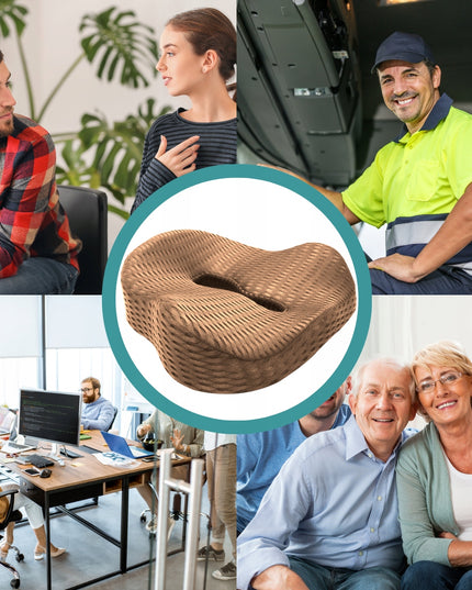 Ortopedinė pagalvėlė sėdėjimui, tvirta automobiliui Sofie Medi Sleep