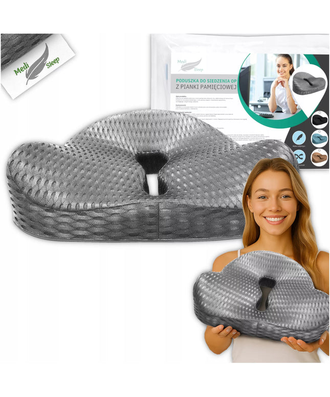 Ortopedinė sėdėjimo pagalvė Medi Sleep SOFIE, patvari, skirta automobiliui