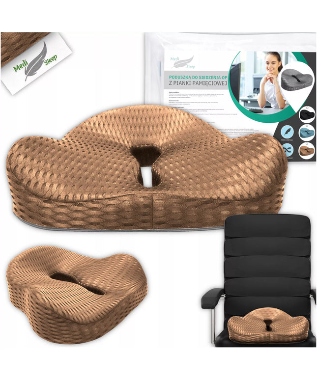 Ortopedinė sėdėjimo pagalvė, patvari, automobiliui, SOFIE Medi Sleep