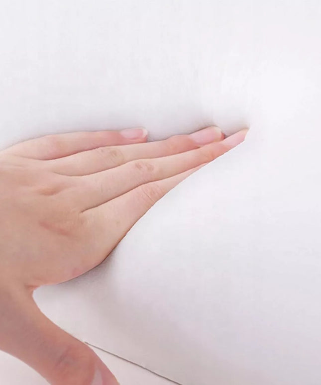 Ortopedinė pagalvė miegui ant šono ir nugaros, profiliuota, iš atminties putos